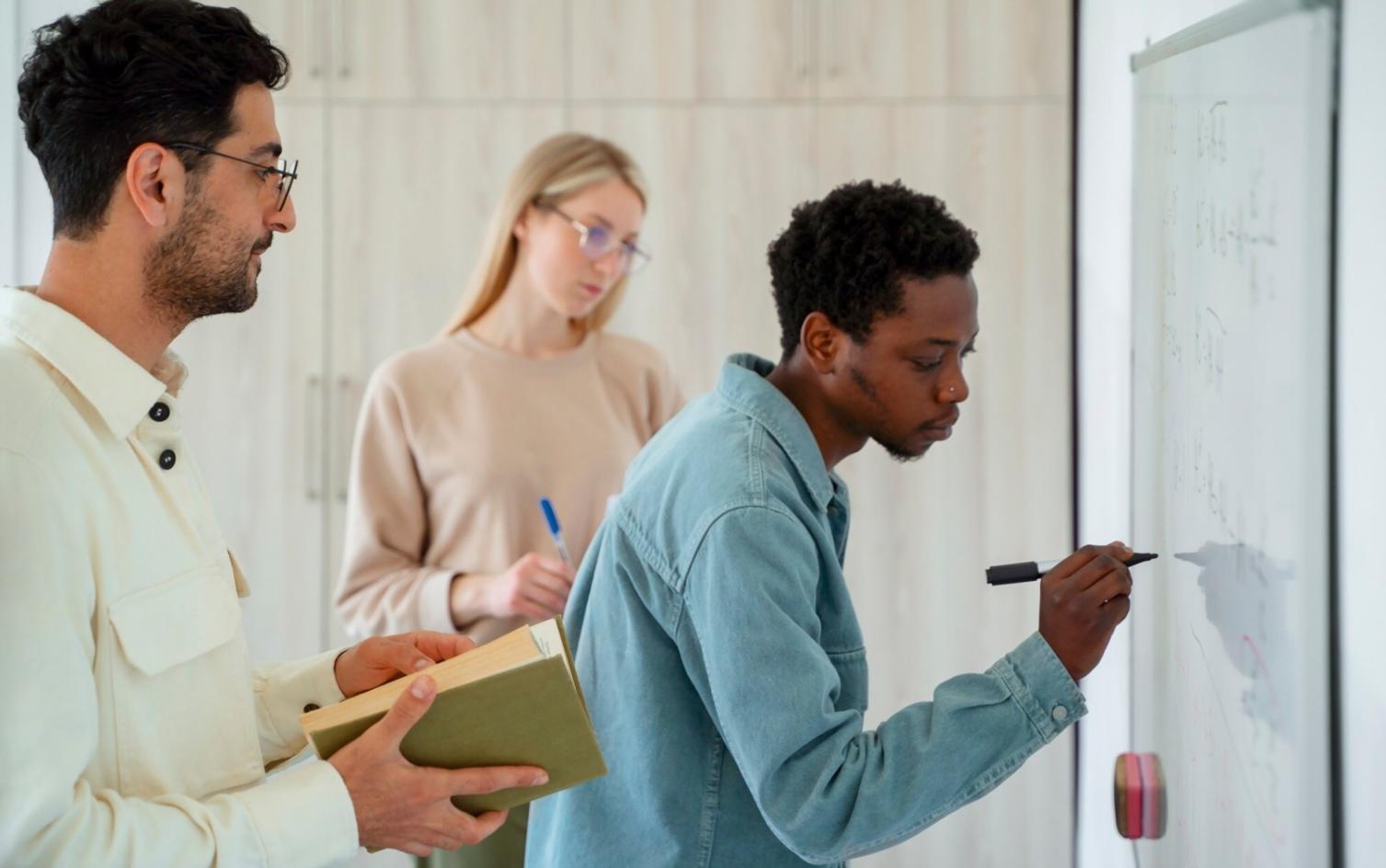 Business financial dashboard showing performance metrics and trends